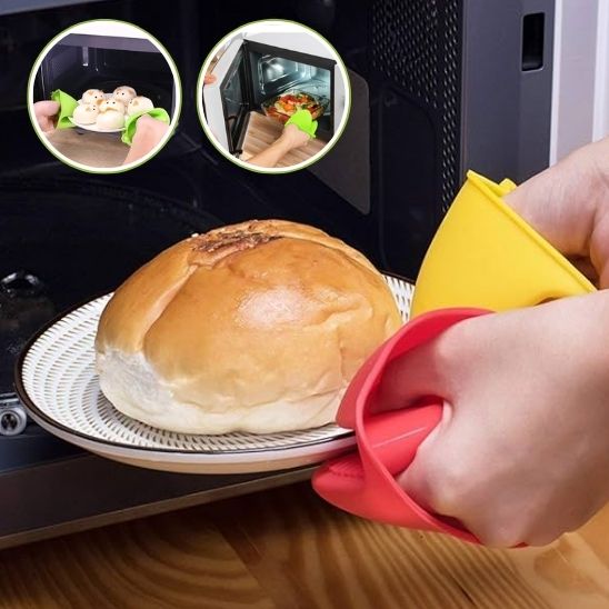 Gant de cuisine | Silicone Résistant 250°C - Outils Gourmets